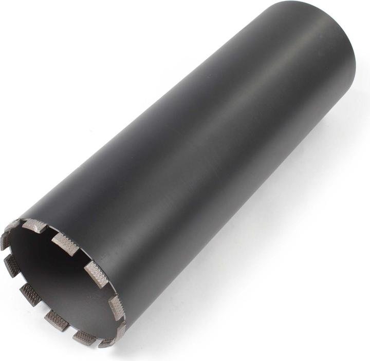 Produktbild Wiltec Diamantbohrkrone Mesh Ø152mm Bohrkrone 450mm 1¼ UNC Diamantbohrer Beton (152 Millimeter)