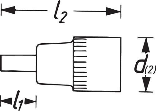 Image du produit HAZET Steckschlüsseleinsatz (10 mm)
