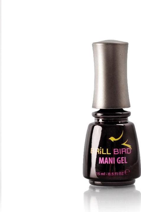 BrillBird Mani Gel - Clear 15 ml Manikür-Gel