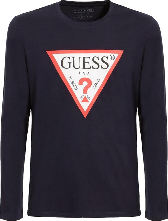 Guess Herren Shirt dunkelblau M (M)
