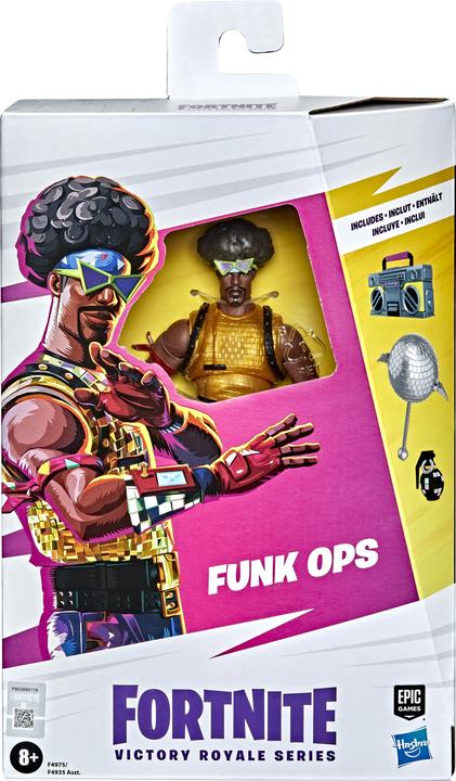 Produktbild Fortnite Hasbro Victory Royale Series Funk Ops 15 cm grosse Action-Figur zum Sammeln mit Accessoires