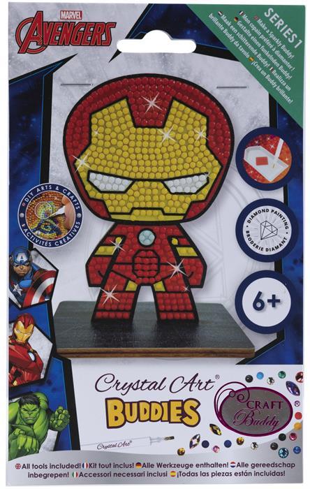 Produktbild Craft Buddy Ironman, Crystal Art Figur ca. 11x8cm