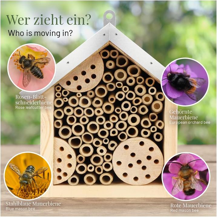 Produktbild Wildlife home Bienenhotel (Wildbienen, Biene)