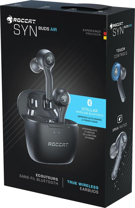 Actual product image Roccat SYN Buds Air TWS Ear Buds ROC-14-102-02 black (15 h, Wireless)