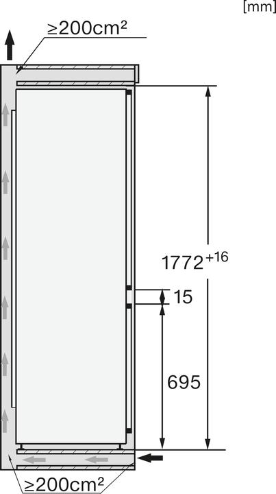 Produktbild Miele KFN 7785 C (255 l)