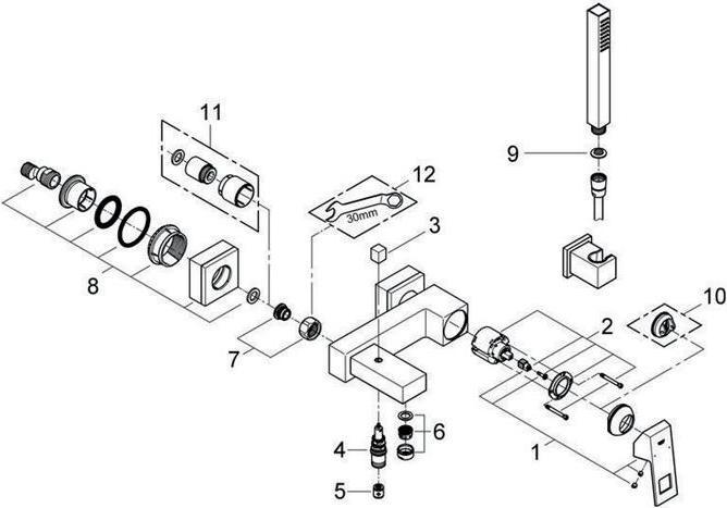 Image du produit Grohe Eurocube 23141