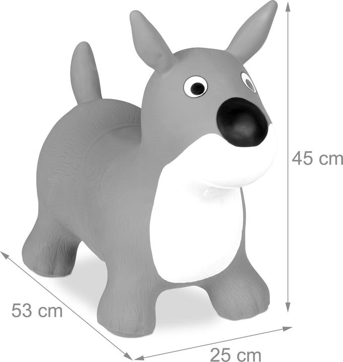 Actual product image Relaxdays Bouncing dog