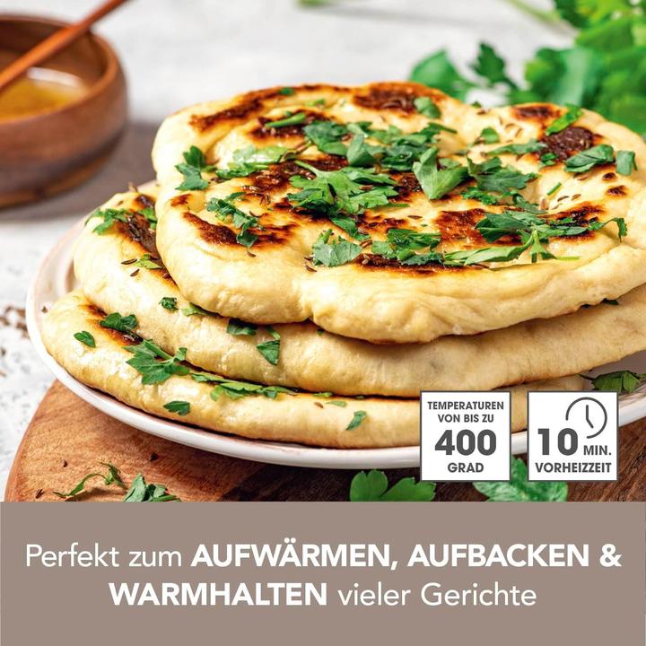 Actual product image Gourmetmaxx Pizza oven Ø 30 cm, red
