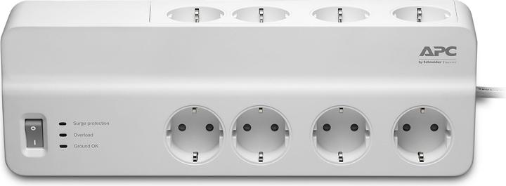 APC Essential SurgeArrest 8 prises 230V Allemagne (8 x, CEE 7/7, 2 m)