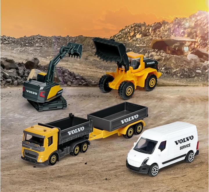 Produktbild Majorette Volvo Bauspielset