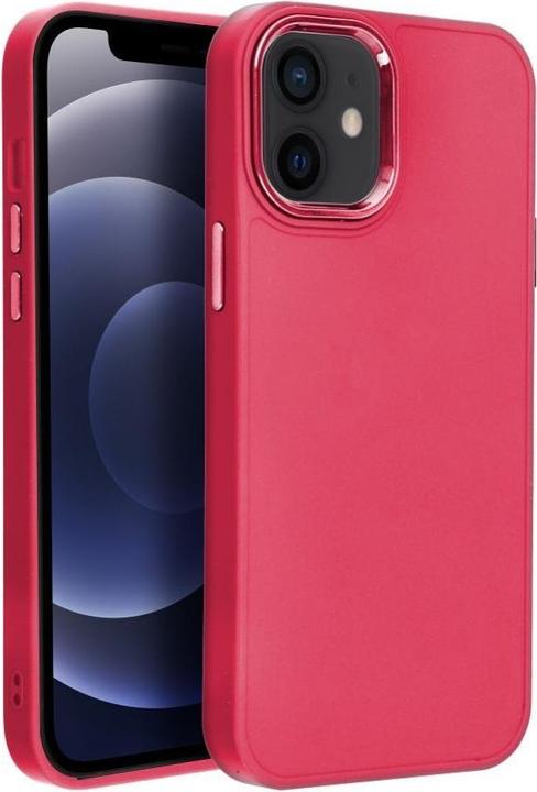 Actual product image OEM Back panel cover FRAME Case for IPHONE 12 Mini magenta (Apple iPhone 12 mini)