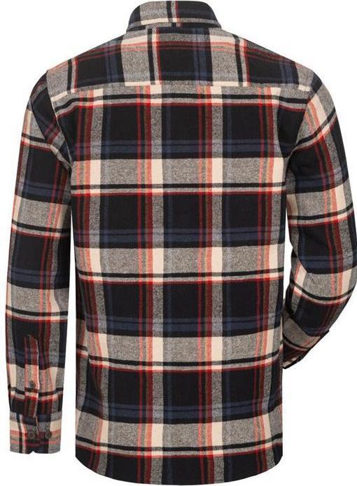 Produktbild Craftland Flanellhemd TURRELL Grösse XXXL schwarz/marine/beige/rot kariert (3XL)