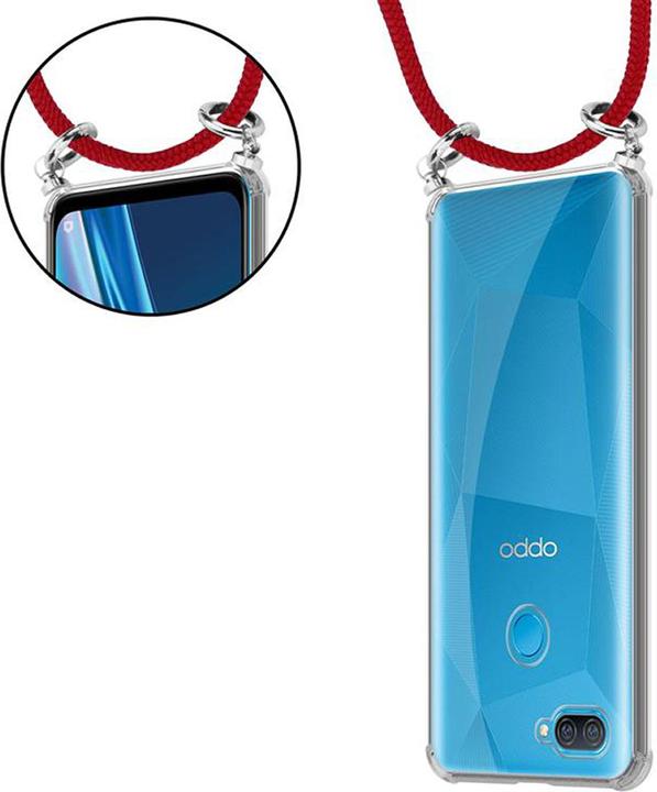 Produktbild Cadorabo TPU Handy Kette SILBER Cover