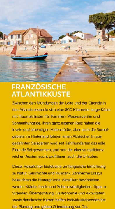 Image du produit Reiseführer Französische Atlantikküste - Poitou (Allemand, Heike Bentheimer, 2024)