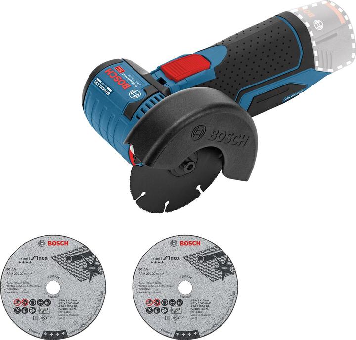 Productafbeelding Bosch Professional GWS 12V-76 Professional (76 mm)