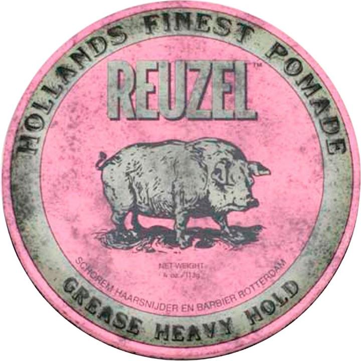 Produktbild Reuzel - Pink Heavy Hold Grease Pomade 113 ml (Haarpomade, 113 ml)