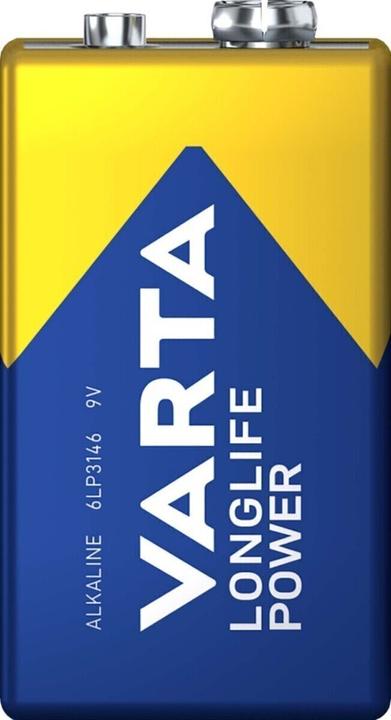Varta Longlife Power (1 Stk., 9V Block, 580 mAh)