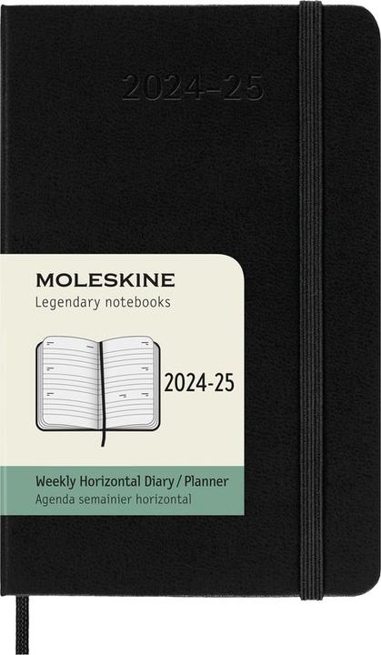 Produktbild Moleskine Wochenkalender (A6, Pocket, Englisch)