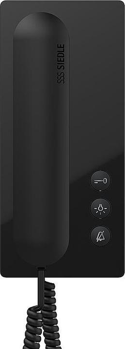 Actual product image Siedle S. & Soehne Bus Telephone Standard Black High Gloss BTS 850-02 S