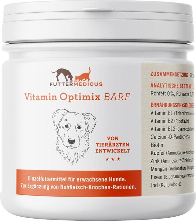 Produktbild Hunde-Nahrungsergänzung Barf Vitamin-Optimix, 180 g (Adult, 1 Stk., 210 g)