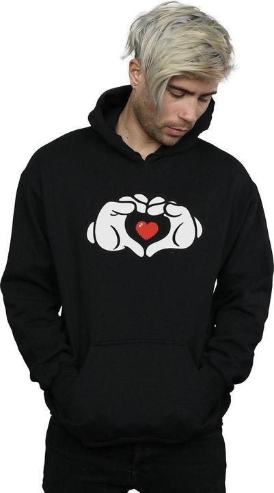 Image du produit Disney - Sweat à capuche MICKEY MOUSE HEART HANDS - Homme (XXL)