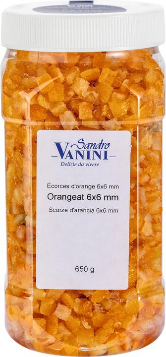 Sandro Vanini Orangeat 6x6mm 650g (700 g)