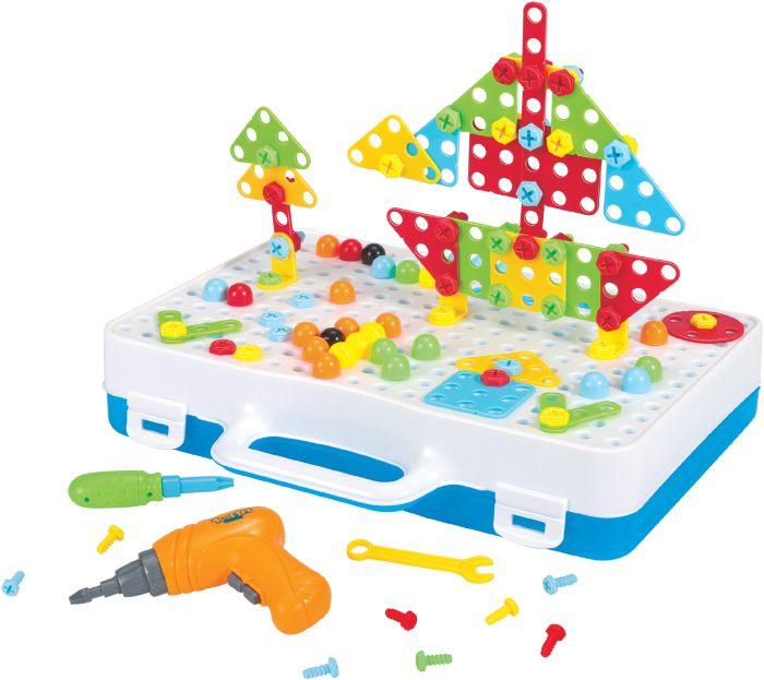 Actual product image Creathek DIY construction kit, 254 parts