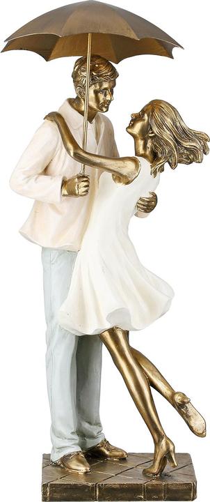 Actual product image Gilde Skulptur Paar Love in the rain