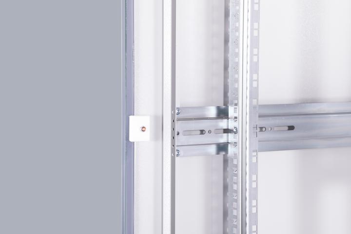 Actual product image Assmann DIGITUS 42U Unique network cabinet 600x800mm glass door gray (42 RU, 19 inch rack)