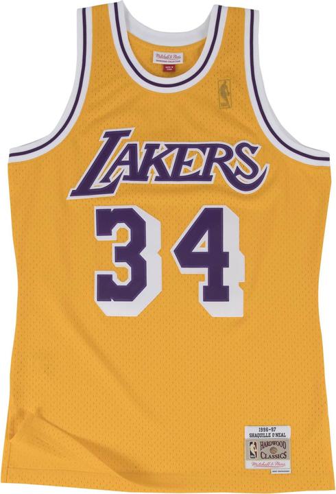 Produktbild Mitchell & Ness Shaquille O'neal Los Angeles Lakers 199697 Swingman Jersey (L)