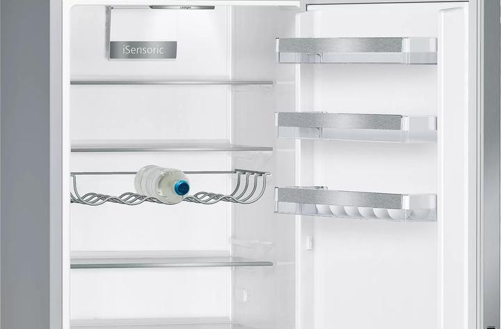 Image du produit Siemens iQ500, Réfrigérateur/congélateur indépendant avec partie congélation en bas, 201 x 60 cm, inox (343 l)