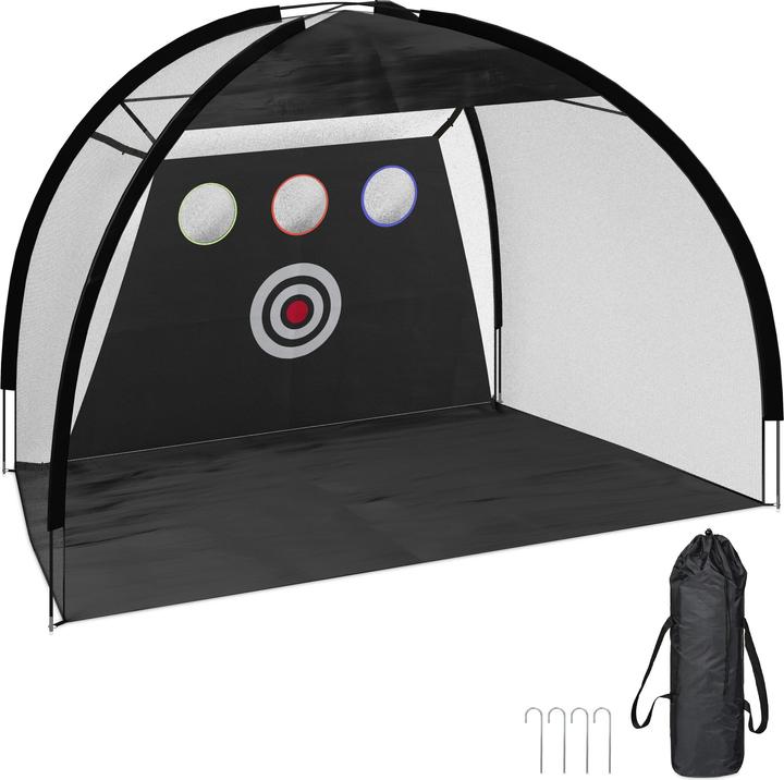 Actual product image Relaxdays Golf practice net