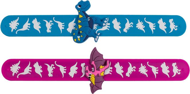 Produktbild Out of the blue Schnapp-Armband, Dinosaurier assortiert (21.50 cm, Silikon und PVC)
