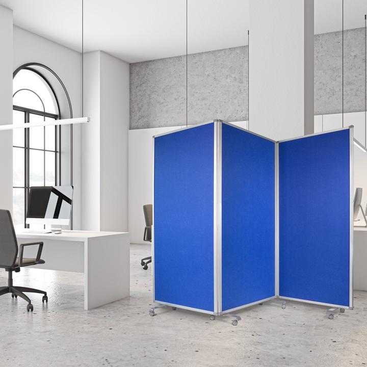 Image du produit Office Marshal Filz-Stellwand (180 x 35 x 180 cm)