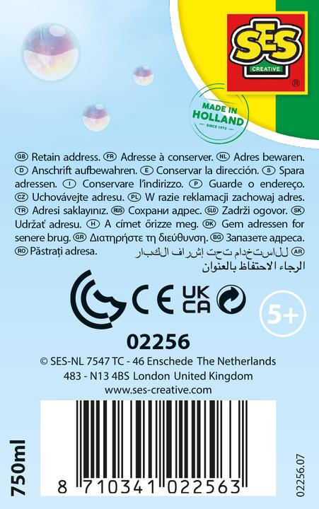 Actual product image Ses Call Mega Bubble Refill