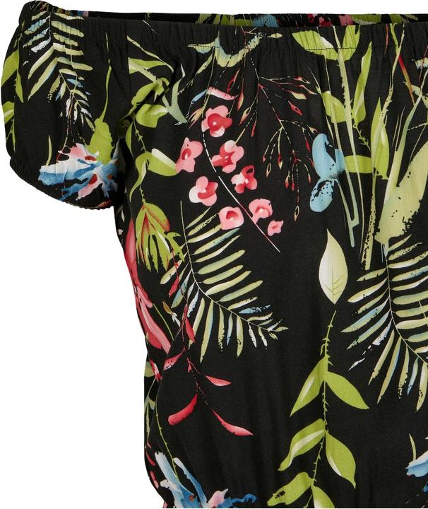 Image du produit Urban Classics Ladies AOP Off Shoulder Short Jumpsuit (XS)