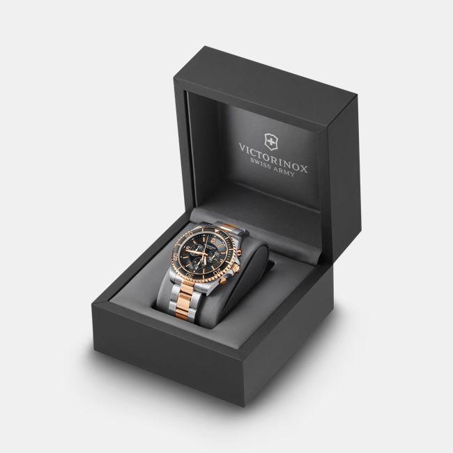 Produktbild Victorinox Maverick Chrono 43, 5N 2T, BLK dial, 5N 2T SST br (Chronograph, Taucheruhr, 43 mm)