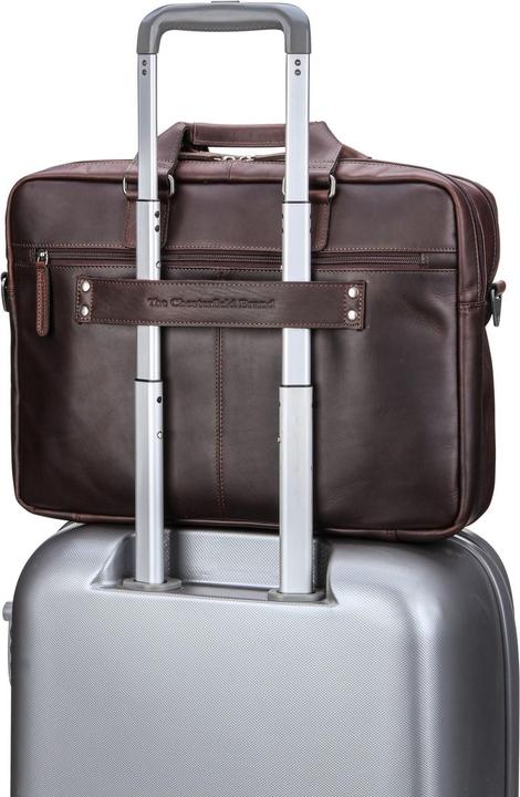 Image du produit The Chesterfield Brand Porte-documents Wax Pull Up en cuir 40 cm pour ordinateur portable (17.30")