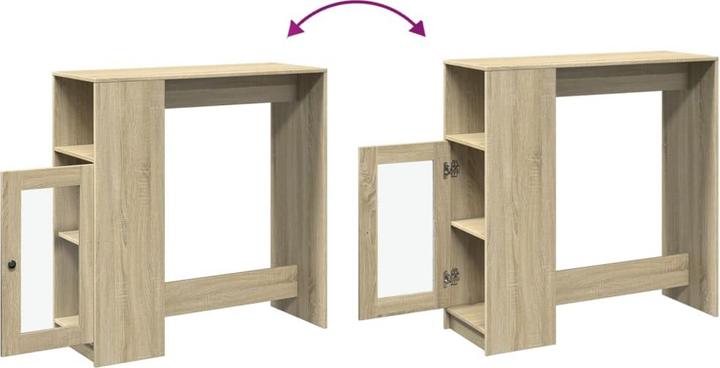 Productafbeelding VidaXL Bartafel met plank
