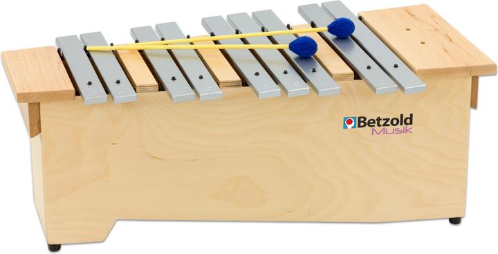Produktbild Betzold Musik Alt-Metallophon, chromatische Ergänzung (Metallophon)
