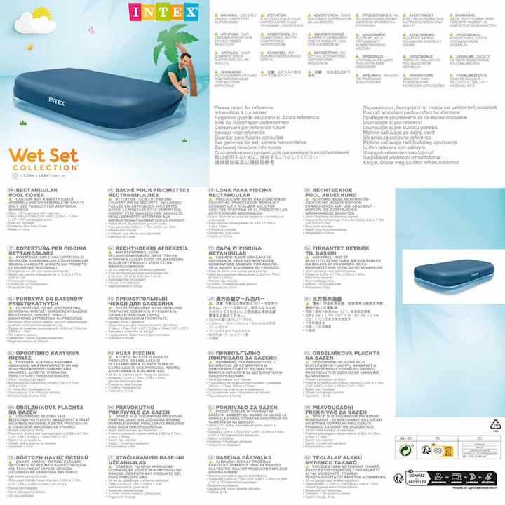 Produktbild Intex Rectangular Pool Abdeckungsplane