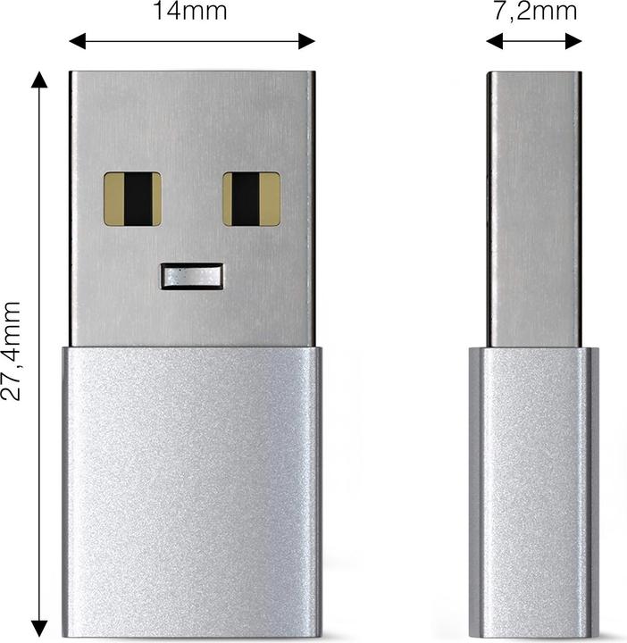 Actual product image Satechi USB 3.0 zu (USB-C, USB-A, 1.40 cm)