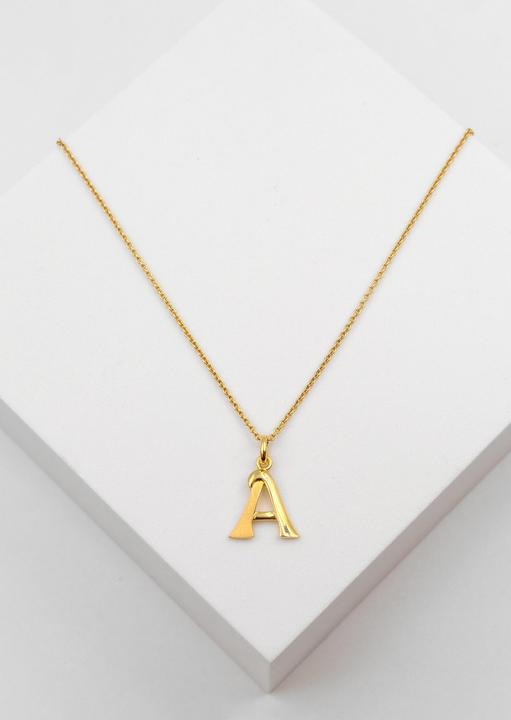 Produktbild Muau Buchstabe (750/18 K Gelbgold)