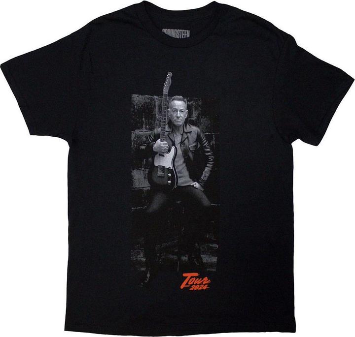 Bruce Springsteen Tour '24 TShirt Rückseitiger Aufdruck