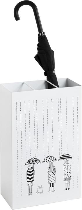 Actual product image HAKU Möbel Cast Iron Umbrella Stand, Rectangular (30 x 16 x 48 cm)