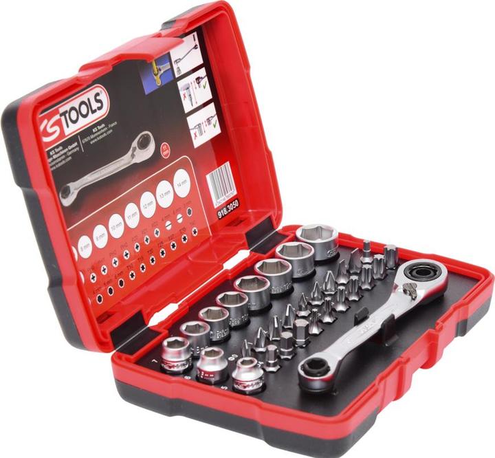 Image du produit KS Tools 1/4" + 11 mm Durchgangs-Steckschlüssel- und Bit-Satz (11 mm)