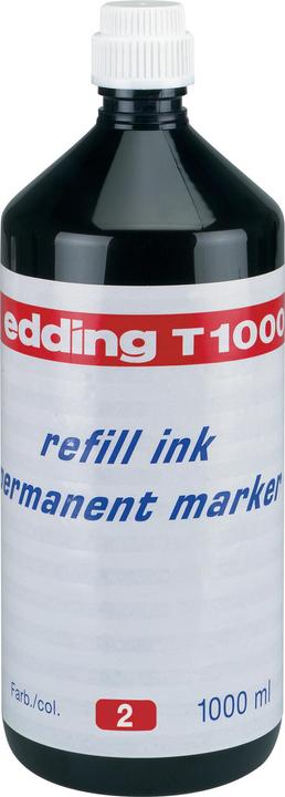 Actual product image Edding T-1000 - Refill ink (Red, 1 x)