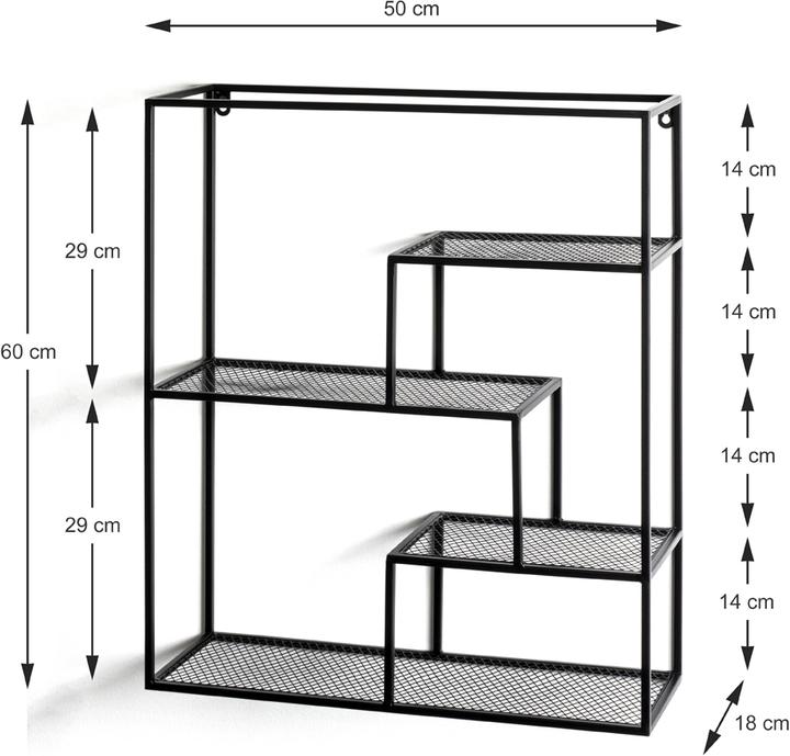 Actual product image HAKU Möbel Wall shelf (50 x 18 x 60 cm)