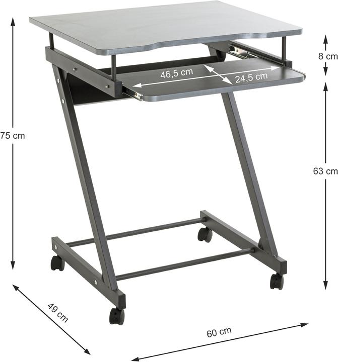 Image du produit HAKU Möbel Table d'ordinateur
