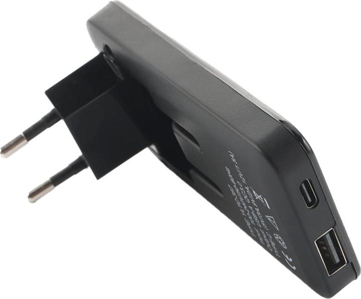 Produktbild Offgridtec 2 Stk. USB-Ladegerät Extra Flaches Netzteil Dual Port USB-A USB-C Schwarz 30W (30 W)